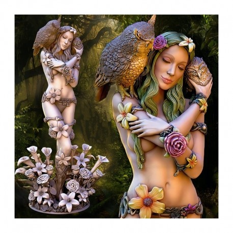 DRYAD nsfw: Eloven the white Lily ( 75 mm)