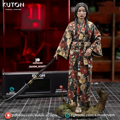TODA MIRAKO avec Kimono TEXTURE, SANS base