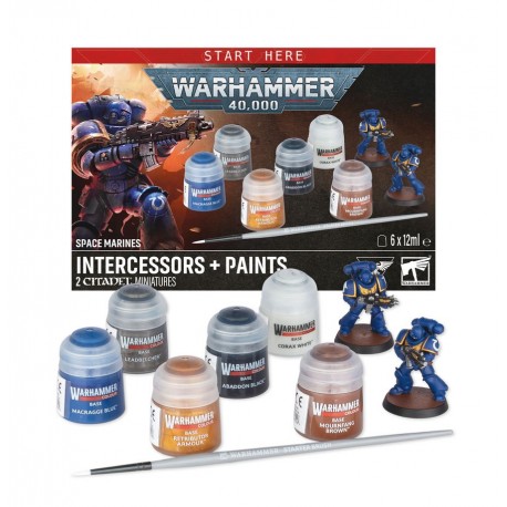 Spaces Marines + Paint Set