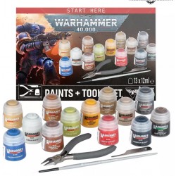 W40K PAINT + TOOLS SET