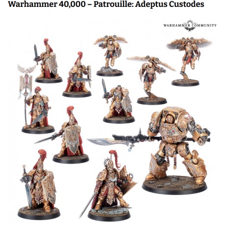 PATROUILLE: ADEPTUS CUSTODES