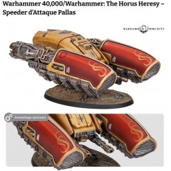 CUSTODES: SPEEDER D'ATTAQUE PALLAS